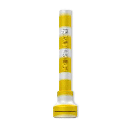 White Rhino Dabtainer - Glow In The Dark - Yellow White