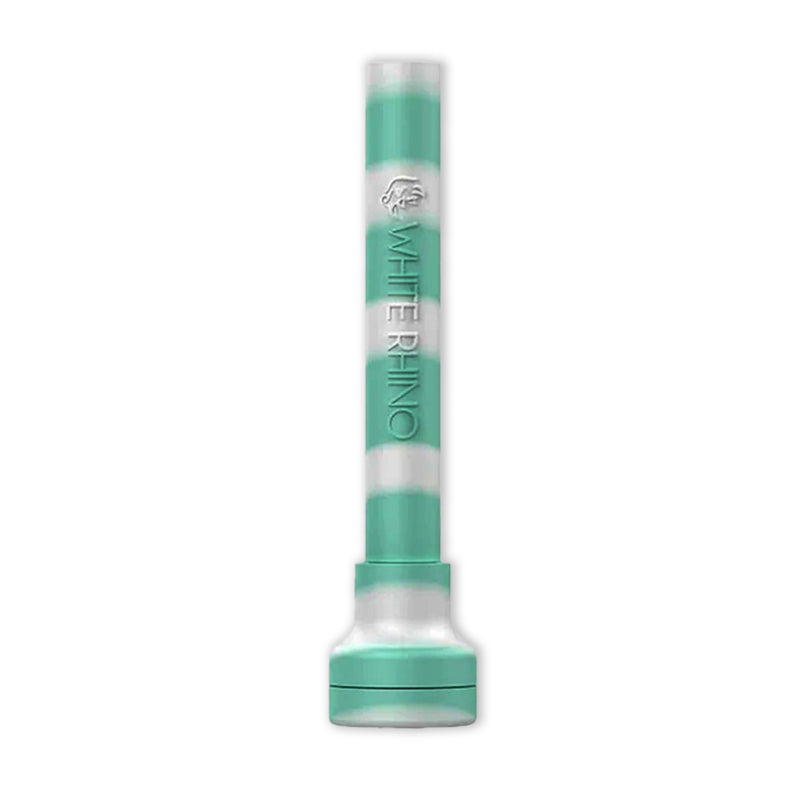 White Rhino Dabtainer - Glow In The Dark - Aqua White