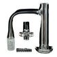 AFM Milky Way Quartz Dab Banger Set, 20mm Flat-Top Premium Quartz Nail Kit with Tower Spinner & Spaceship Cap