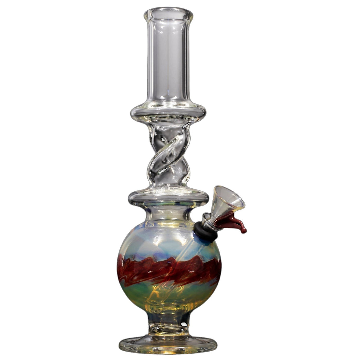 "Typhoon Twister" Glass Bong