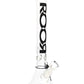 ROOR 18″ Bent-Neck Beaker Bong – 5 mm Thick Glass-on-Glass w/ Ice Pinch