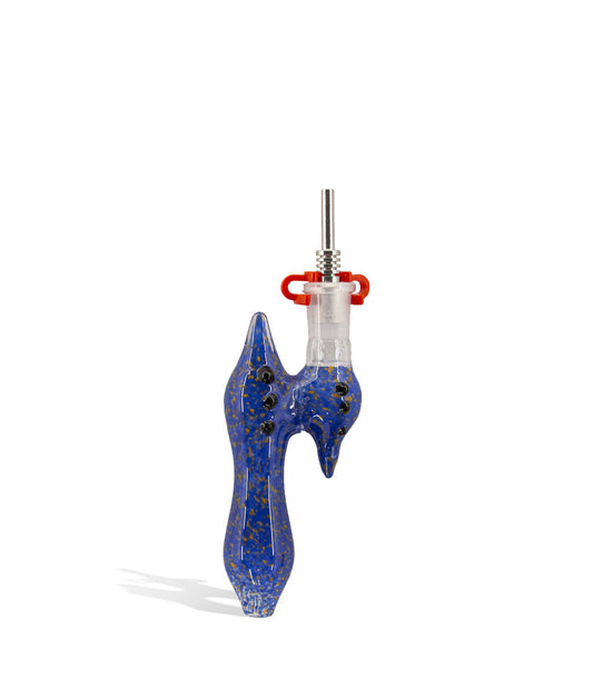 3.8 inch US Colored Honey Straw with 10mm Stainless Steel Tip