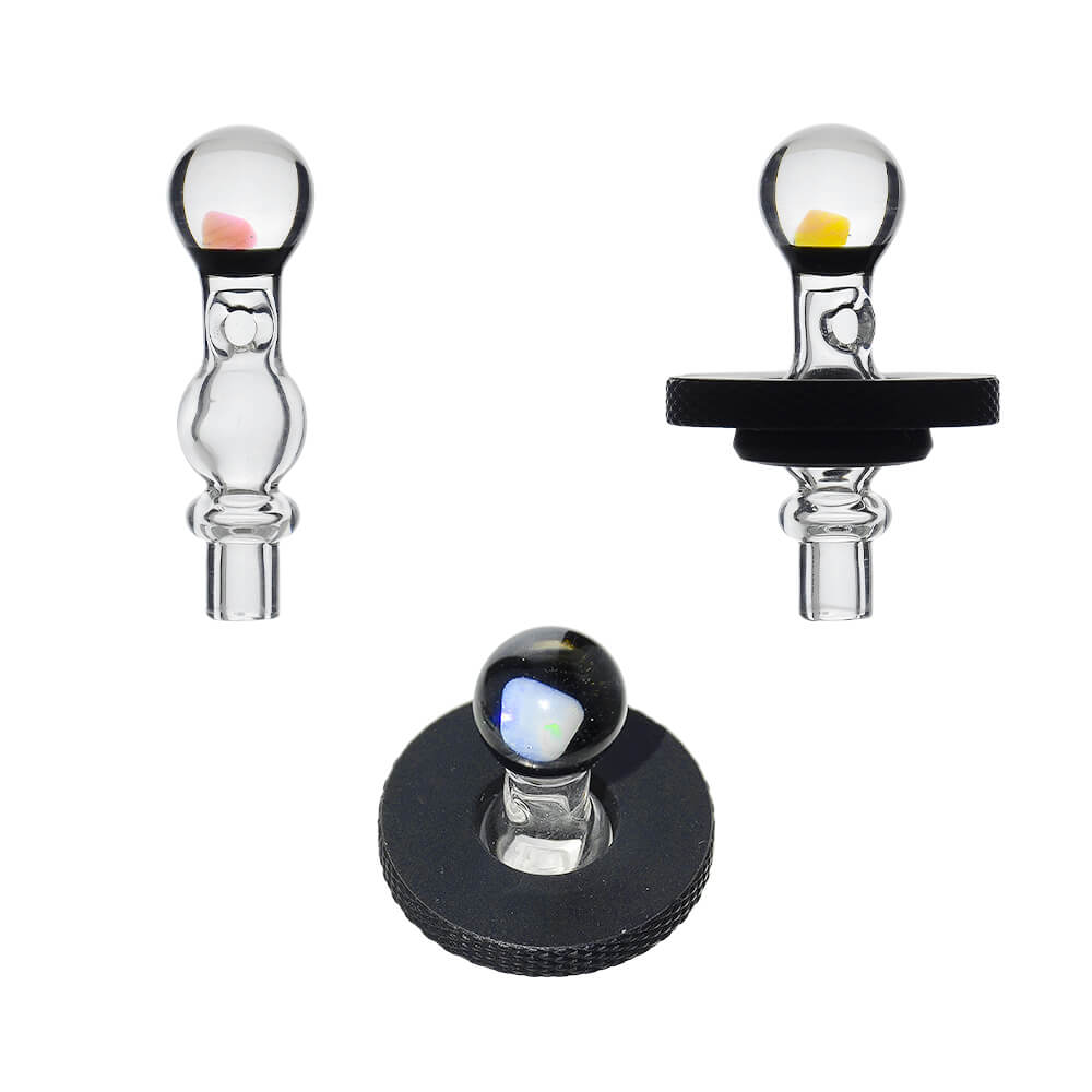 Joystick Cap Encased W/ Opal For Dr. Dabber Switch 2 | Calibear