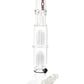 ROOR Tech 17″ Bubble-Base Bong with Dual Tree Percs – 5 mm – Assorted Decals