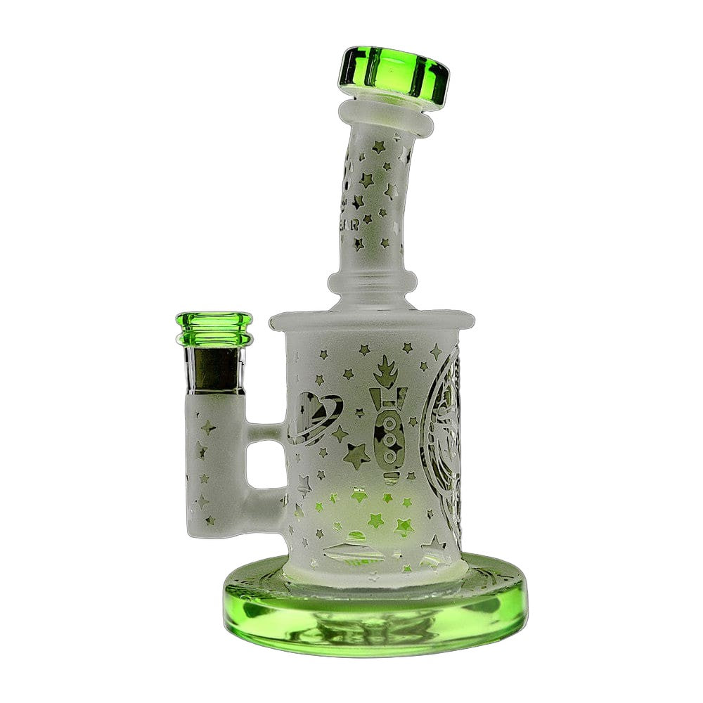 Calibear Premium Deep Sandblasted Rig W/ Spaceship Themed Design