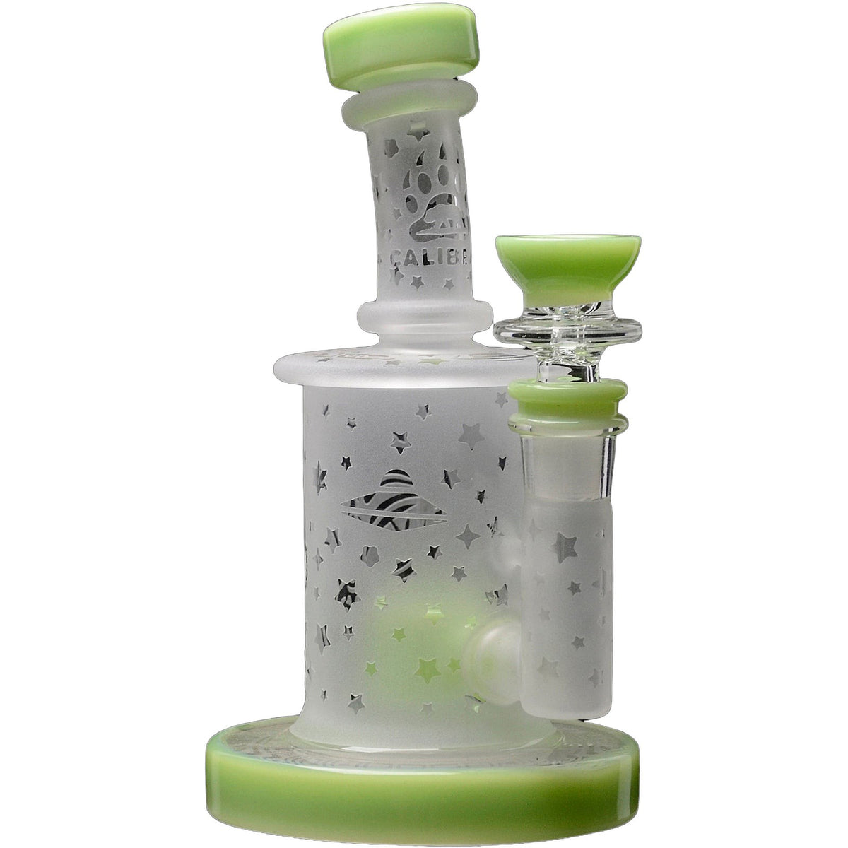 Calibear Sandblasted Flower Of Life Mini Can Bong