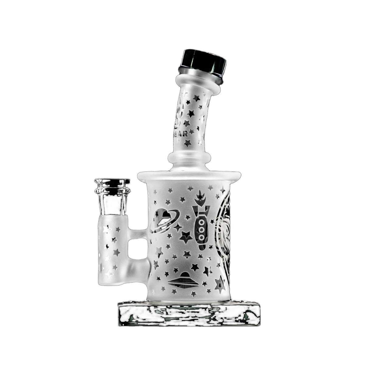 Calibear Premium Deep Sandblasted Rig W/ Spaceship Themed Design
