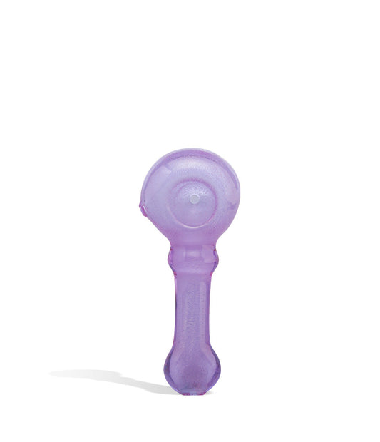 4 inch Glow in the Dark Hand Pipe with Flat Mouthpiece