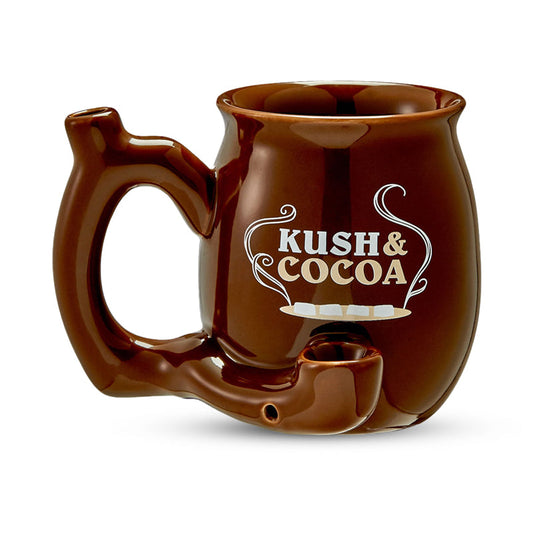 Kush & Cocoa Ceramic Mug - Brown