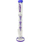 21" Ripper Triple Tree Perc Glass Straight Tube Bong