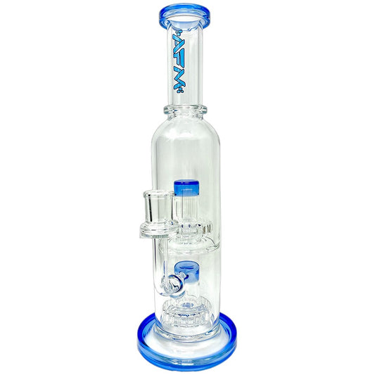 12" Commander Double UFO Perc Glass Rig
