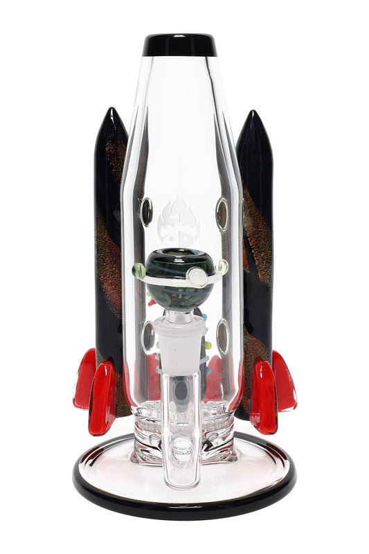 Empire Glassworks “Flagship Galactic” Glass Bong – 9″ – US-Made