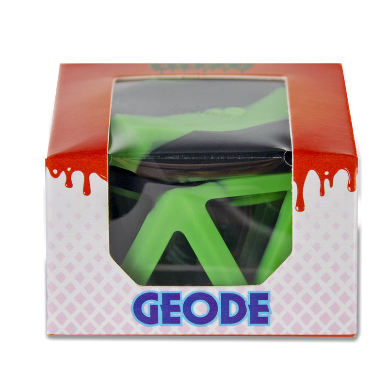 Ooze Geode Silicone & Glass Container