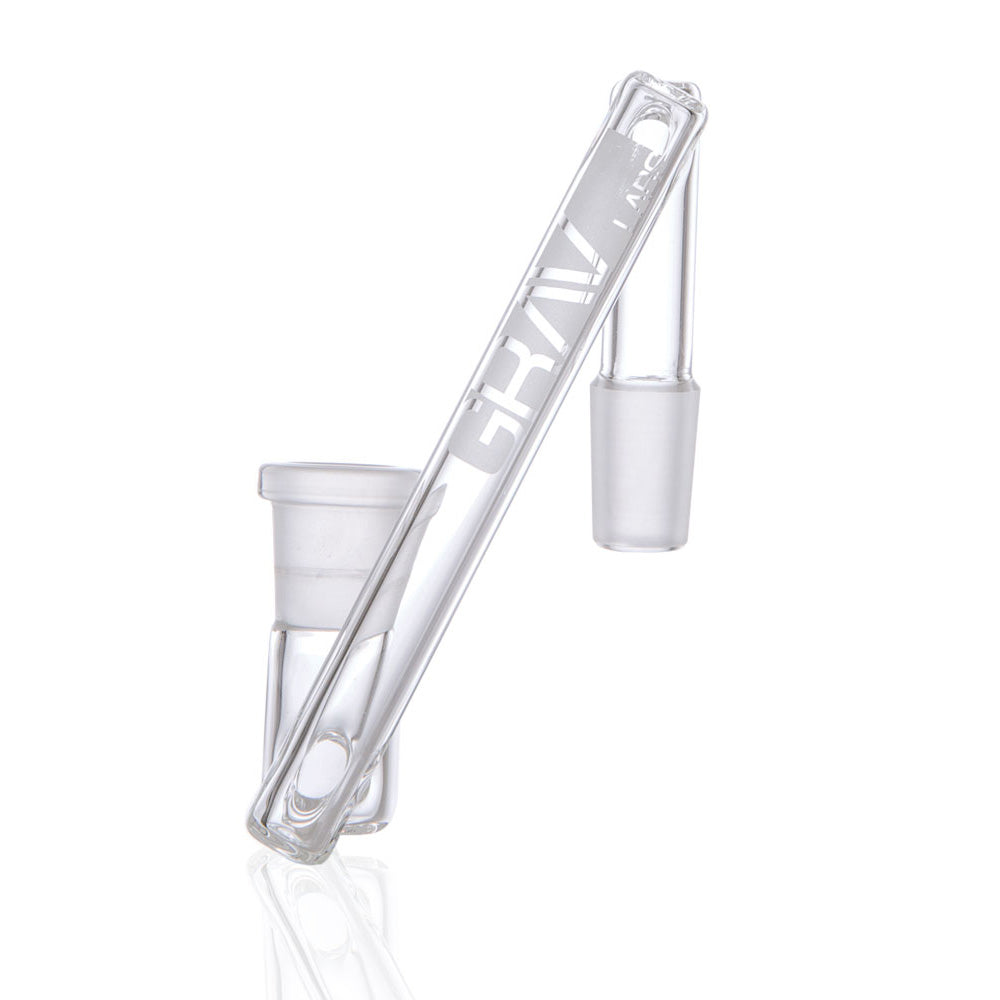 GRAV Hammer Design Dropdown 4" 14mm Male to Female - Boro Glass Accessory
