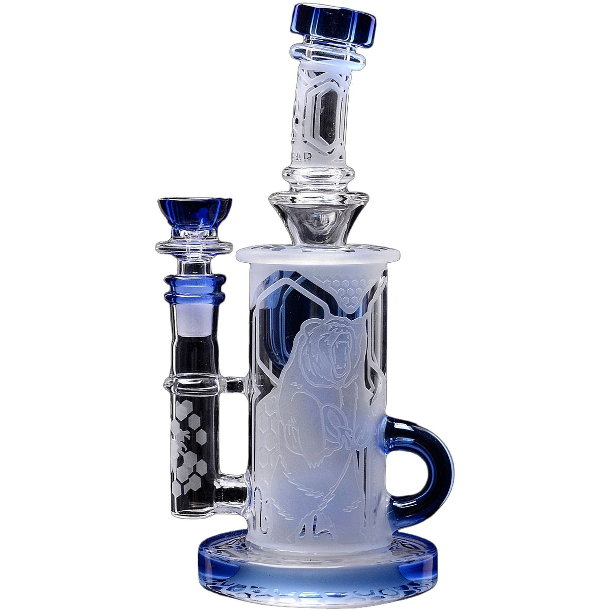 Calibear Sandblasted Flower Of Life Klein Recycler