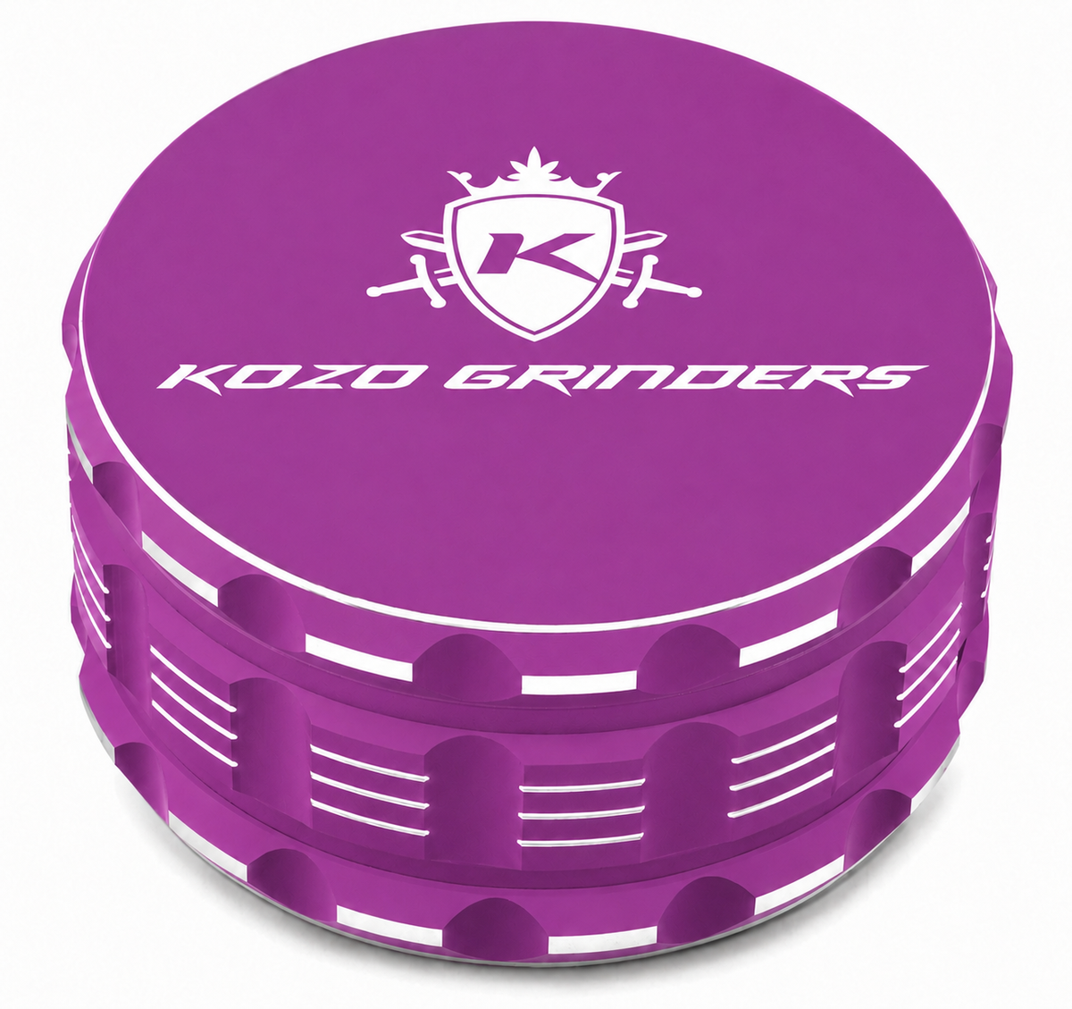 Kozo 4" Non-Stick, Ceramic Coating ,Aluminum Grinder