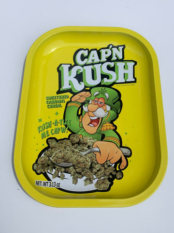 Cap N’ Kush Rolling Tray by Kill Your Culture