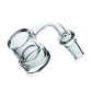 AFM Wide Thick Bottom Quartz Dab Banger, 3 mm Thick, 25 mm Bucket
