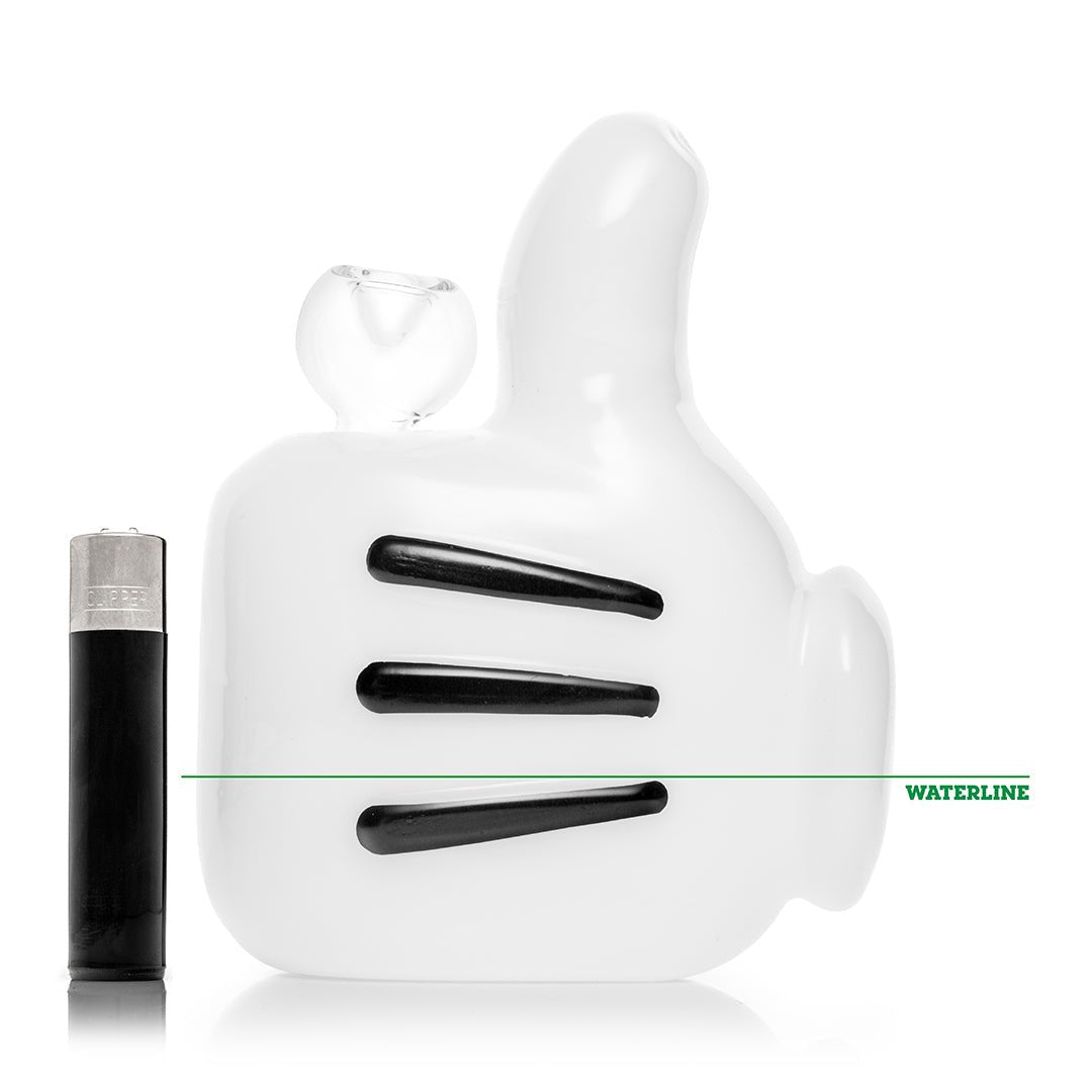 Hemper Cartoon High Jinx Glass Water Pipe