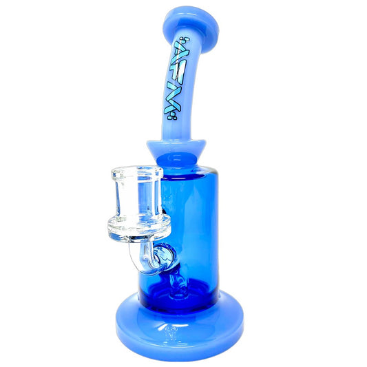 8" Power 3 Hole Perc Glass Dab Rig
