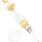 Glass Matrix Perc Dab Straw Kit “Lab Tower” – 8½″