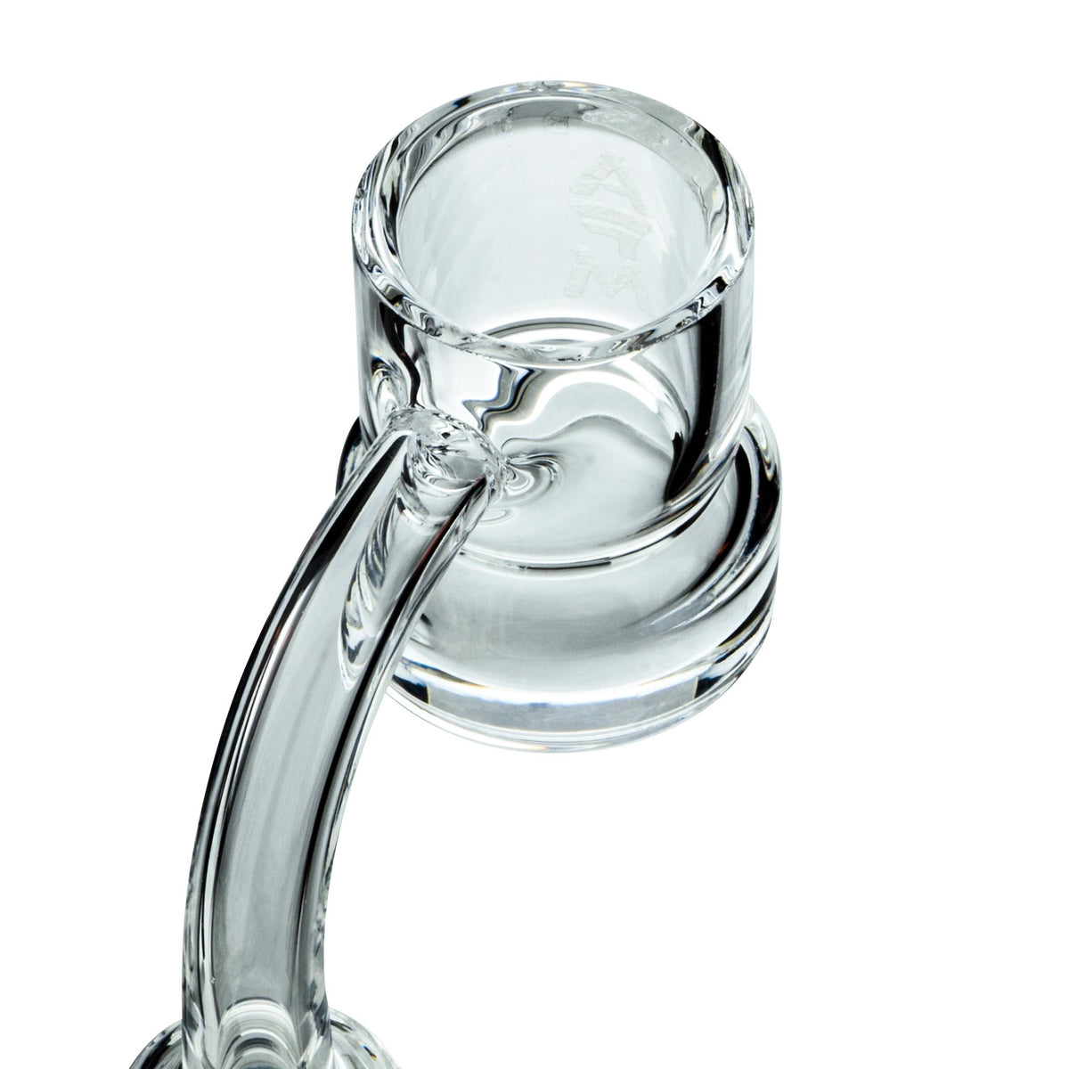 AFM Wide Thick Bottom Quartz Dab Banger, 3 mm Thick, 25 mm Bucket