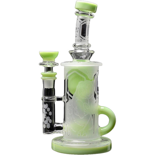 Calibear Sandblasted Flower Of Life Klein Recycler