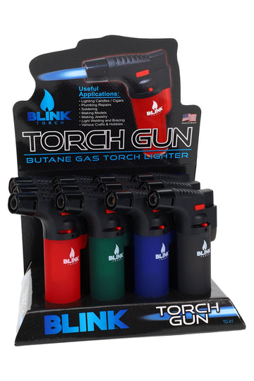 Blink Torch Gun Lighters – 12-Count Display