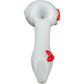 "Drooping Hearts" Solid White Drooper Spoon