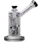 Calibear Sandblasted Seed Of Life Percolator Upright Bubbler