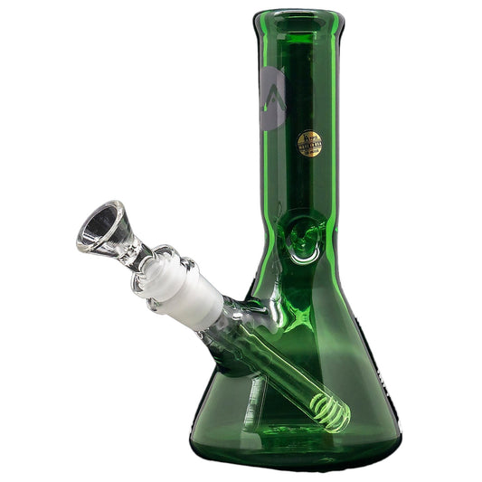 "Crown Jewel" Emerald Green Beaker Bong