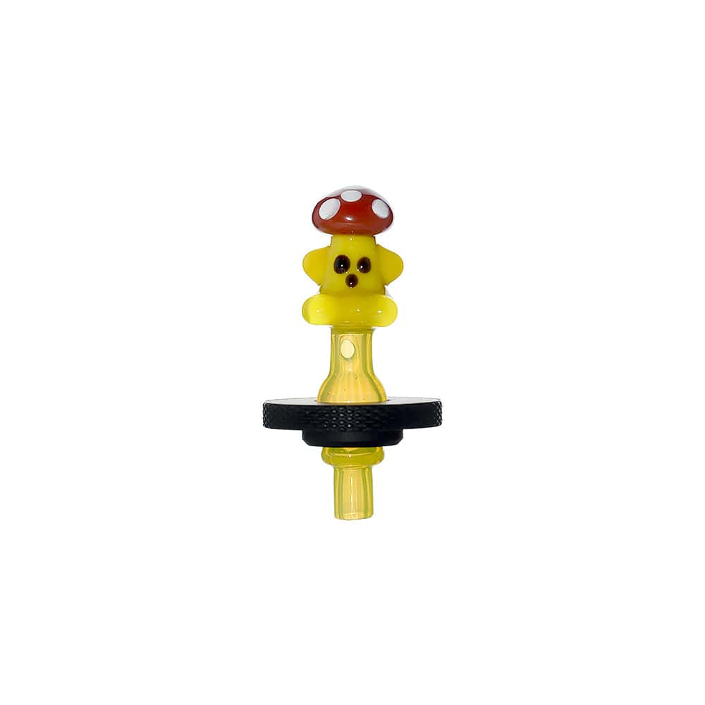 Super Mushroom Man Joystick Carb Cap For Dr. Dabber Switch 2 | Calibear