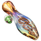 "Fun-Guy" Glass Chillum