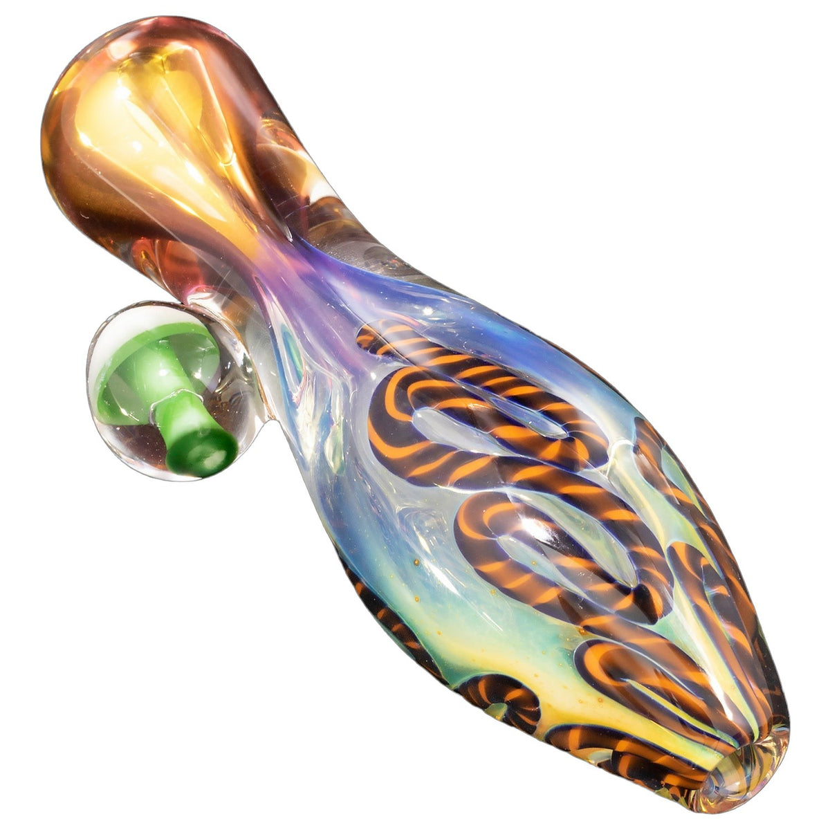 "Fun-Guy" Glass Chillum