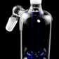 Glass 14.5 mm Male-to-Female 45° Ash Catcher with Showerhead Perc