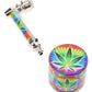 Metal Pipe & 4-Part Metal Grinder Gift Set – 1½″ – Choose Design