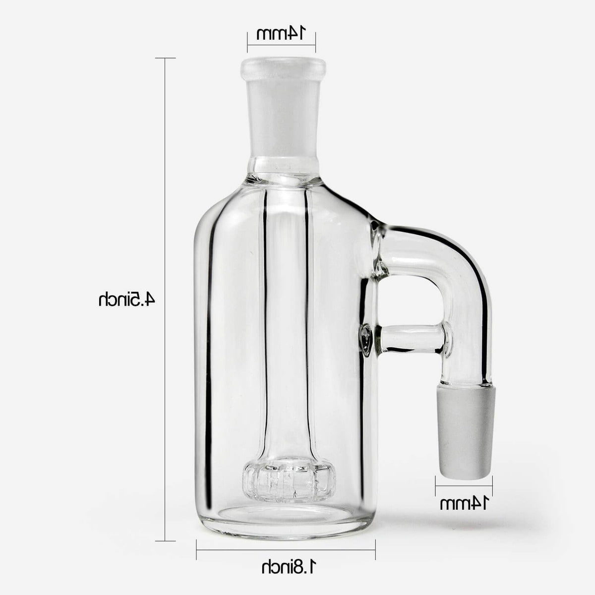 Ash Catcher 14mm 90 Degree