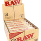 RAW 110 mm Hemp Plastic Rolling Machine – 12 Count Display