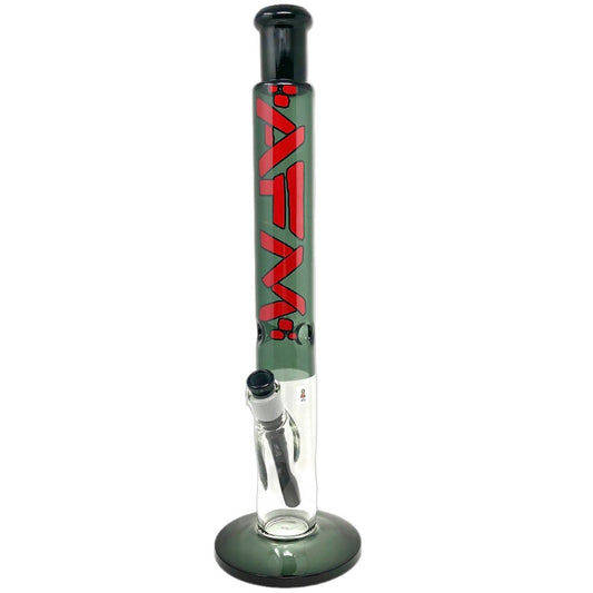 18" Lightbeam Smokey Straight Tube Bong