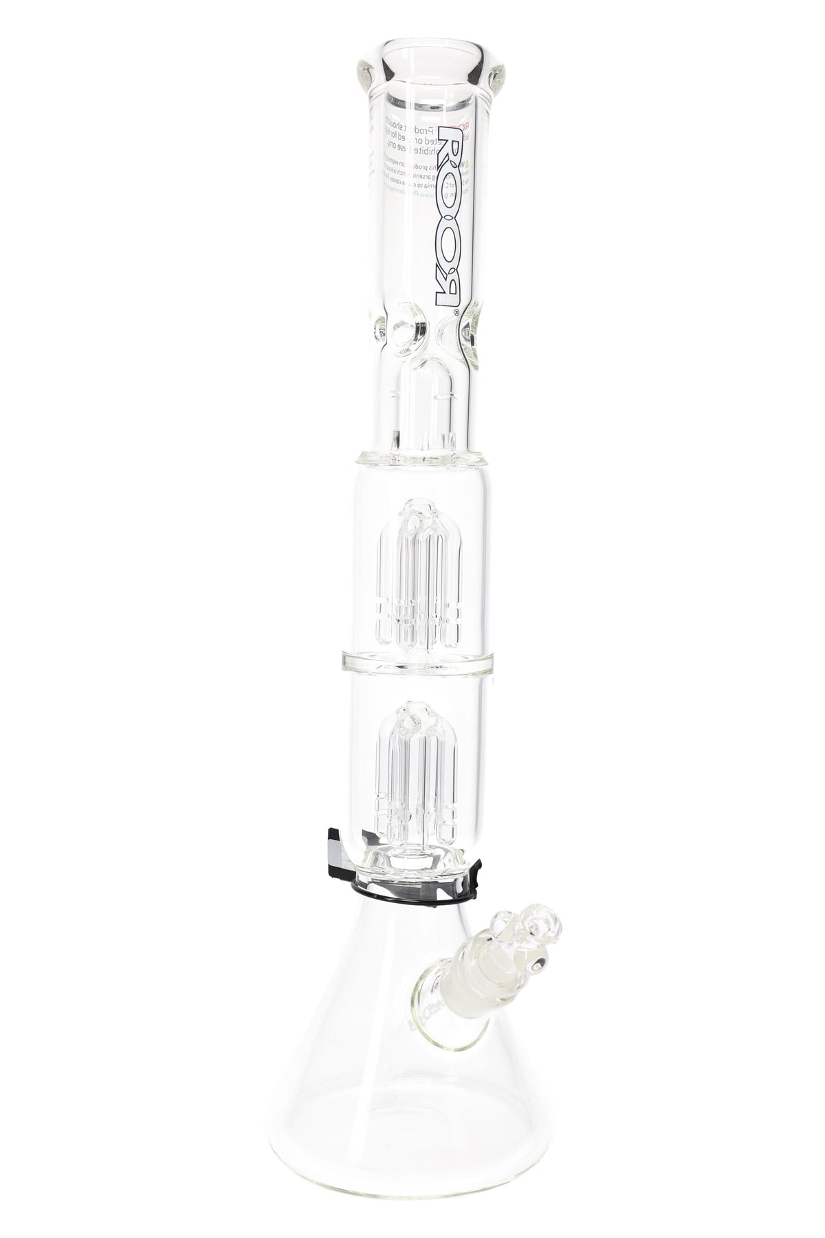ROOR Tech 17″ Beaker Bong with Double Tree Percs – 5 mm Thick
