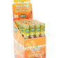 Cyclones Clear King Size Cones Display – 24 Tubes – 2/Tube