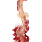 Glass Eyeball Sherlock Bubbler “Bloodshot Beast” – Silver Fumed – 9″ – Assorted Colors