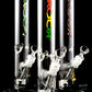 ROOR 14″ 50 mm Straight Tube Bong – Ice Pinch – 5 mm Thick