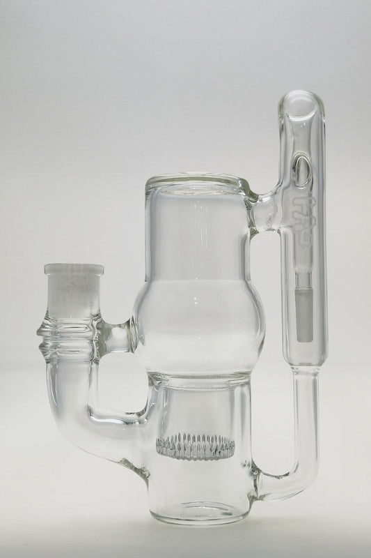 TAG - 6.75" Interior Showerhead Ashcatcher w/ Recycling E.C. (18MM Male to 18MM Female)