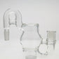 TAG - 5.5" Interior Showerhead Ashcatcher w/ Recycling E.C. (14MM Male to 14MM Female)