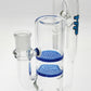 TAG - 8.25" Double Honeycomb Ash Catcher w/ Recycling E.C. 50x5MM (18MM Male to 18MM Female)