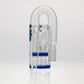 TAG - 8.25" Double Honeycomb Ash Catcher w/ Recycling E.C. 50x5MM (18MM Male to 18MM Female)