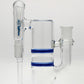TAG - 8.25" Double Honeycomb Ash Catcher w/ Recycling E.C. 50x5MM (18MM Male to 18MM Female)