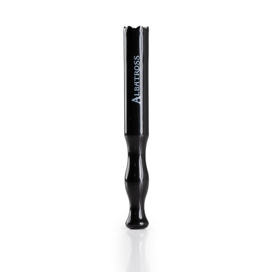 ALBATROSS Ceramic One Hitter Pipe for Dugouts | Chillum Serrated Tooth Design