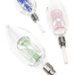 Glass Light Bulb Dab Straw Kit “Glow Core” – Tree Perc – 8″